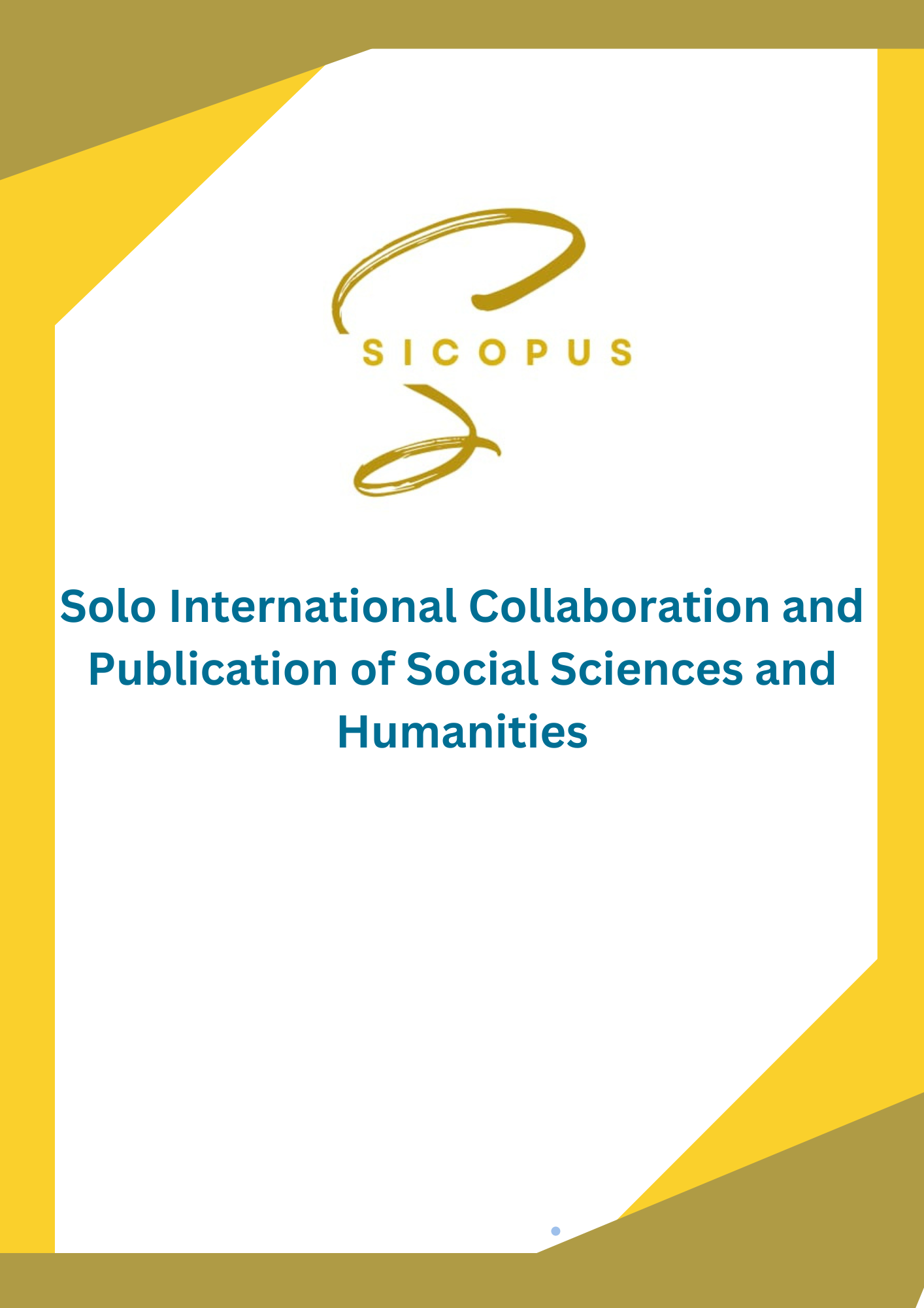 					View Vol. 4 No. 03 (2026): Solo International Collaboration and Publication of Social Sciences and Humanities
				